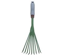 POPETPOP Rastrellino da Allungato con Denti Resistenti per Pulizia Escrementi Animali e Foglie Antiscivolo Struttura Spessa e per Esterni