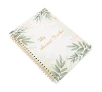 POPETPOP Registro Assegni Portatile per Contabilità Aziendale e Personale Taccuino Bilancio con Metodo Completo per Monitoraggio Spese e Gestione Valuta Libro Cassa Semplice per