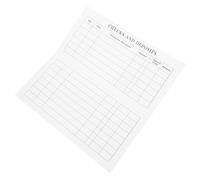 POPETPOP Registro Libretto Assegni Grande Carattere per Bassa Vista Quaderno Finanziario Compatto per Gestione Valuta e Controllo Spese Organizer Contabile Portatile per Monitoraggio