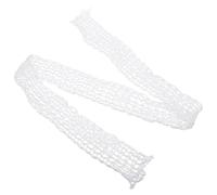 POPETPOP Rete Elastica per Carne in Cotone Bianco, Rete per Insaccati Facile da Avvolgere e Sicura, per Cucine e Preparazione di Arrosti e Salsiccia