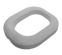 POPETPOP Riduttore Wc con Cuscino in PU Antiscivolo Traspirante Adatto Vari Sedili per Ragazzi e Ragazze Facile da Installare e Rimuovere Comfort Tutto Anno Grigio Orsetto