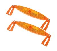 POPETPOP Riflettori Per Bici Luminosi Set 2 Riflettori Per Ruote in Plastica Per Sicurezza Notturna Decorazioni Per Bicicletta Per Adulti Aumento Della Visibilità La Guida Notturna