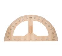 POPETPOP Righello in Legno con Manico Ergonomico Strumento Didattico per Insegnanti Righello da Insegnamento per Lavagna Bianca per Lezioni di Geometria e Disegno in Aula