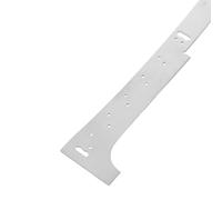 POPETPOP Righello per Liutaio in Metallo Calibro di Misurazione per Violino e Chitarra Strumento di Allineamento del Ponticello Righello per Dimensioni del Ponte Accessori per Strumenti Mus