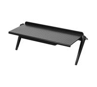 POPETPOP Ripiano Superiore Regolabile per Monitor e Tv Foratura Supporto Robusto per Router Telecomando e Accessori Installazione Danni per Scrivanie e Spazi Multimediali