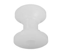 POPETPOP Rullo per Ancora da Barca Bianco in Nylon Foro 18mm | Riduce L’usura della Cima, per Yacht e Ormeggio, Accessorio per Guidacima Bianca