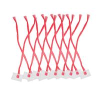 POPETPOP Sacchetti Rete per Frutta e Verdura 100 Pezzi in Pe Rosso | Leggeri e Portatili, Capacità 0, 5-1kg, Facili da Pulire, per Conservazione Cucina e Bagno