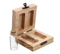 POPETPOP Scatola Conservazione Cordone Ombelicale e Chioma Fetali Porta Denti Decidui per Bambini Contenitore Ricordo Neonati Design e Fibbia Facile Apertura