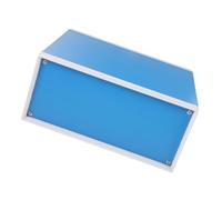 POPETPOP Scatola Derivazione Elettrica in Metallo Contenitore Esterno per Progetti Elettronici Custodia Robusta e Resistente per Strumenti di Comunicazione e Segnalazione