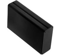 POPETPOP Scatola di Derivazione Elettronica Compatta in Alluminio Multifunzionale per Progetti di Ingegneria Elettronica Colore Nero Resistente