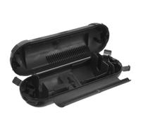 POPETPOP Scatola di Giunzione Elettrica da Esterno, Copertura Cavo Prolunga, Project Box in Ps Nero, Rinforzata, per Corda e Presa, Protezione Collegamenti per Utensili Elettrici in
