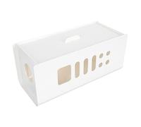 POPETPOP Scatola Immagazzinaggio Della Scheda Alimentazione Custodia Protettiva Multipresa Protezione Da Sovratensioni Organizzazione USB Scatole Multiple Scrivania Da