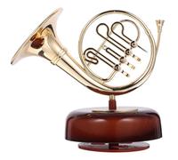 POPETPOP Scatola Melodica Decorativa Vintage a Carillon Meccanismo a Molla, Materiale ABS Resistente, per Decorazione Scena e Esposizione Festiva