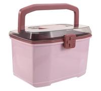 POPETPOP Scatola Porta Medicinali Portatile per Casa con Maniglia, Organizer per Farmaci in Pp e Abs con Scomparti Multipli e Divisori, per Conservare e Organizzare Compresse