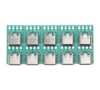 POPETPOP Scheda Convertitore PCB USB Type-c Porta di Ingresso Connettore per Autocostruzione, Adattatore Dati per Cavi e Dispositivi