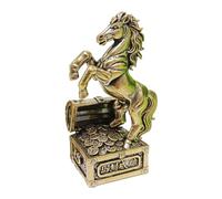 POPETPOP Scultura Decorativa di Equino in Rame Resistente All'ossidazione Design Versatile, Emblema Feng Shui per Arredamento Domestico Moderno e Classico