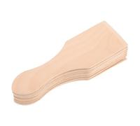 POPETPOP Set 10 Mini Spatole in Legno per Utensili da Cucina Simulazione Spatola Antiaderente per Giochi di Ruolo e Cucina Domestica Accessori Creativi per Sviluppo Indipendenza e Gioco