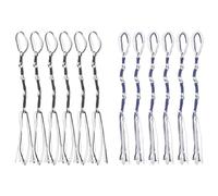 POPETPOP Set 12 Pezzi Frange Tzitzith e Cordini per Scialli da Preghiera, Accessori Religiosi Ebraici Unisex Nodi Sefarditi e Ashkenaziti, Kit Sostituzione Nappe Tallit per Eventi