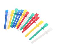 POPETPOP Set 15 Pezzi Spalmatore Colla per Pelle, Applicatore Colla Flessibile per Artigianato, Raschietto Ergonomico Riutilizzabile per Lavori Fai da Te su Feltro e Legno