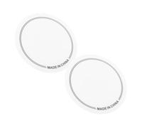 POPETPOP Set 2 Cuscinetti Proteggi Pelli per Batteria Adesivo Antiusura, Tampone Smorzatore per Pedale Singolo, Riduce Armonici, Compatibile Vari Modelli, per Esercizi di Batteristi