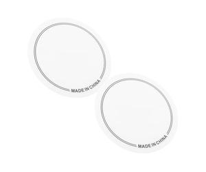 POPETPOP Set 2 Cuscinetti Proteggi Pelli per Batteria Adesivo Antiusura, Tampone Smorzatore per Pedale Singolo, Riduce Armonici, Compatibile Vari Modelli, per Esercizi di Batteristi