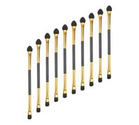 POPETPOP Set 20 Pezzi Pennelli Trucco Occhi Doppia Testa, Pennello Ombretto Da Donna, Strumenti Make up Portatili, Set Completo Per Pelle Sensibile, Adatti a Principianti e Professionisti