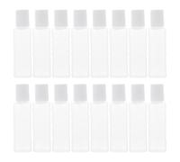 POPETPOP Set 25 Bottiglie in Plastica Pp per Soluzione Lenti a Contatto, Mini Flaconi Leggeri e Portatili per Viaggi e Uso Quotidiano