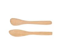 POPETPOP Set 4 Pezzi Coltelli in Legno Stile Giapponese per Pane, Burro e Marmellata Manico Ergonomico e Design Naturale per Cucina e Casa