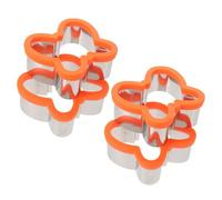 POPETPOP Set 4 Pezzi Coppapasta a Forma di Farfalla in Acciaio Inox Impressioni Precise e Facile Manutenzione, per Feste di Compleanno e Pasticceria Primaverile
