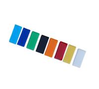 POPETPOP Set 8 Pezzi Anelli Loop Keeper Silicone 18 Mm per Cinturini Orologi, Fibbia Anticaduta Morbida e Resistente, Accessori Protezione per Smartwatch e Cinturini Sostitutivi