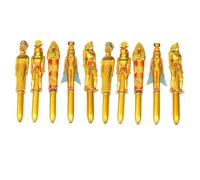 POPETPOP Set da 10 Penne a Sfera Egiziane Creative per Studenti, Leggere e Compatte Design Ergonomico, per Scuola, Appunti e Regali Stile Casuale