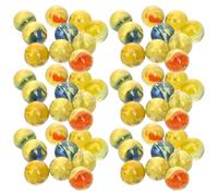 POPETPOP Set da 100 Biglie di Vetro Multicolori 14Mm per Gioco delle Biglie, Decorazioni per Acquari e Palline Rotolanti per e Adulti, Giocattolo Interattivo per Viaggi e Attività