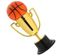 POPETPOP Set da 4 Mini Trofei in Plastica Dorata per Festa e Competizione Coppe Premio per Cerimonie Decorazioni per Scuola Concorso e Celebrazioni