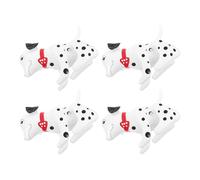 POPETPOP Set da 4 Palloncini Gonfiabili a Forma di Cane a Macchie 3D in PVC Morbido Giocattoli Gonfiabili per Decorazioni e Riempitivi per Feste a Tema Cucciolo per Compleanni e