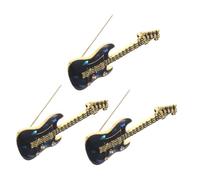 POPETPOP Set di 3 Spille Chitarra in Lega Vintage Unisex Stile Distintivo Versatile e Brillante, Perfette per Abbigliamento Quotidiano e Feste