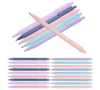 POPETPOP Set di Matite Meccaniche in Plastica e Resina 30 Pezzi Colorate 0,5mm e Impugnatura Triangolare per Scrittura Confortevole per Studenti e Precisione Scolastica