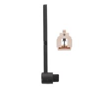 POPETPOP Set Pulizia Giradischi Spazzola in Velluto e Puntina di Ricambio, Kit la Pulizia dello Stilo e Rimozione Polvere per Dischi in Vinile, Adatto per Uso Domestico e Collezionisti