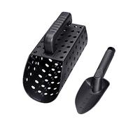 POPETPOP Set Strumenti per Trovare Tesori Pala e Paletta, Kit Leggero e Portatile per Caccia Ai Tesori in Spiaggia e Fiumi Impugnatura Ergonomica e Materiali Resistenti