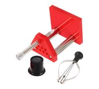 POPETPOP Set Utensili Riparazione Orologi Manuale con Pinza e Lente | Abs e Lega, per Meccanici e Quarzo, Compatto per Casa e Interventi fuori Sede