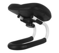 POPETPOP Sgabello da Meditazione Inginocchiato Regolabile in Metallo con Cuscino Imbottito Antiscivolo Panca per la Pratica della Consapevolezza e Sedile da Preghiera Portatile per Yoga e