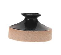 POPETPOP Silenziatore per Sassofono Contralto, Accessorio in Plastica e Legno Nero, Riduce Vibrazione e Diffusione del Suono per Pratica