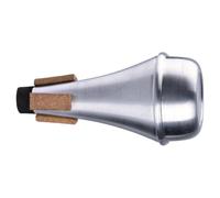 POPETPOP Silenziatore per Tromba in Plastica Leggera Compatibile la Maggior Parte delle Trombe per Pratica e Suoni Silenziosi Argento
