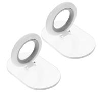 POPETPOP Sollevatore per Coperchio Water 2 Pezzi Grigio Bianco, Maniglia per Sollevatore Sedile Wc Compatibile, Accessorio Bagno Portatile per Igiene e Pulizia senza Contatto, Adatto Casa