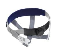 POPETPOP Sospensione di Ricambio per Casco Nero Sistema a 6 Punti, Design a Sgancio Rapido e Manopola Regolabile, Accessorio per Caschi da Cantiere in Plastica