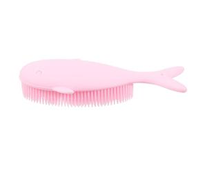 POPETPOP Spazzola da Bagno a Forma di Balena Massaggio Confortevole in Silicone Rosa della Circolazione Sanguigna per Ragazzo Ragazza per Uso Familiare