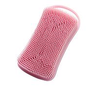 POPETPOP Spazzola da Bagno Rettangolare Gancio in Silicone e Massaggi Sensoriali per Massaggio e Pulizia Delicata per Bagno dei Bambini