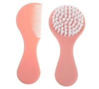 POPETPOP Spazzola e Pettine per Ragazzo Ragazza Rosa Kit per Bambina con Setole Morbide Rimozione della per Igiene del Capelluto