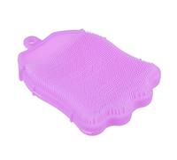 POPETPOP Spazzola in Silicone Per Bagno Esfoliante Per Viso e Corpo Cuscinetto Per Massaggio Infantile Adatto Tutti i Tipi Di Delicata