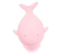 POPETPOP Spazzola Massaggiante per Il Bagnetto del Bambino Spazzola Portatile per in Silicone per Una Delicata Pulizia del Cuoio Capelluto