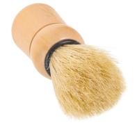 POPETPOP Spazzola per Barba da Uomo in Legno con Setole Naturali di Cinghiale Pennello da per Rasatura e Styling per Creare e Pulizia del Viso Regalo Pratico